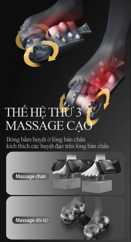 Ghe Massage Queen Crown Qc Cx7 Cai Tien Cum Massage Cao