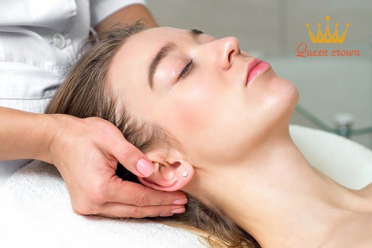cách massage đầu giảm stress