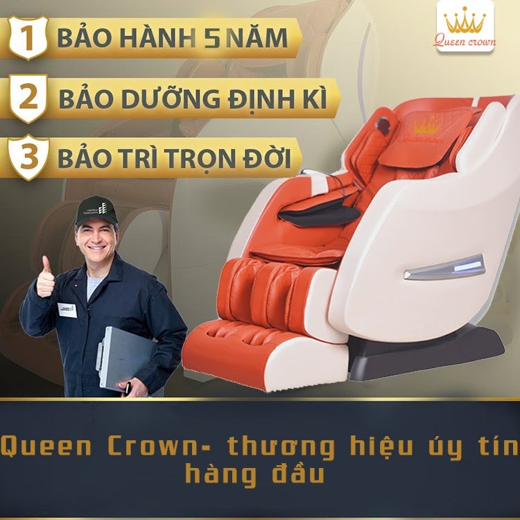 Queen Crown địa chỉ mua ghế massage dưới 10 triệu uy tín