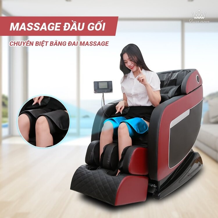 Ghe Massage Queen Crown Dr Tokyo 8 Massage Dau Goi