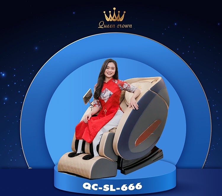 Ghế massage giá rẻ 360 Queen Crown QC SL666