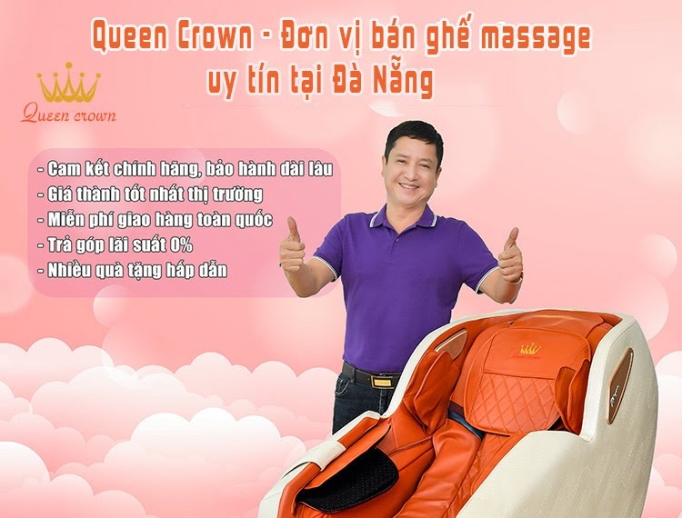Queen Crown địa chỉ bán ghế toàn thân Đà Nẵng uy tín