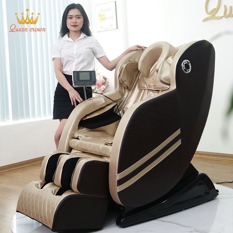 Ghe Massage Queen Crown Qc V9 Duoc Lam Tu Chat Lieu Cao Cap