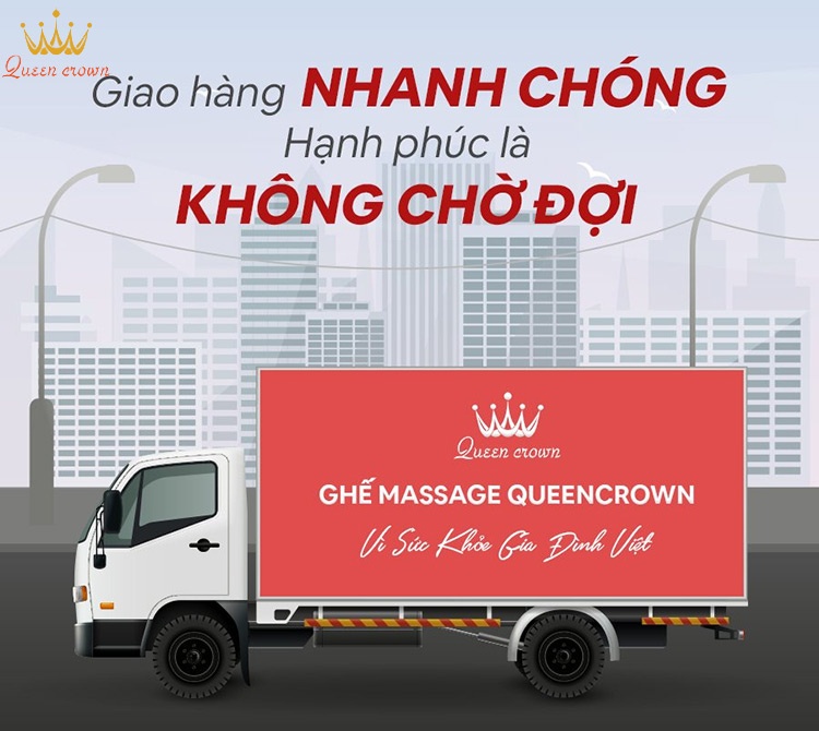 Ghe Massage Queen Crown Qc Lx7 Mien Phi Van Chuyen Toan Quoc